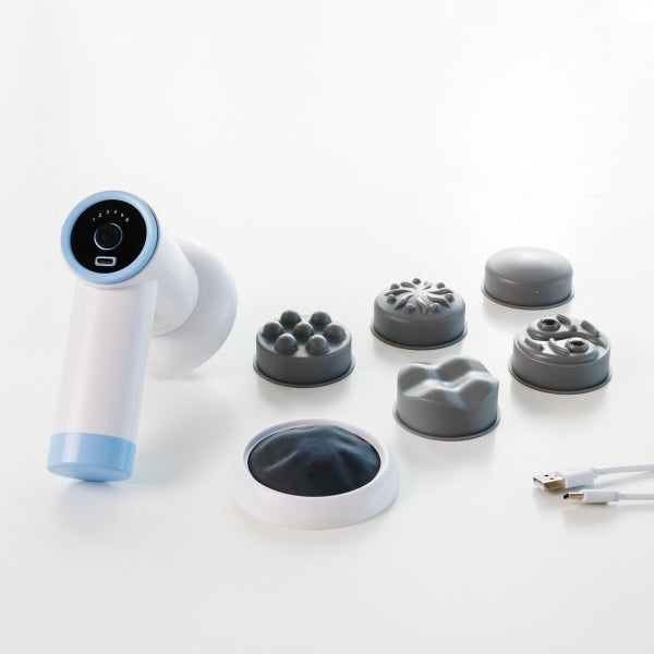 6-IN-1 Rechargeable Anti-Cellulite Massage Gun