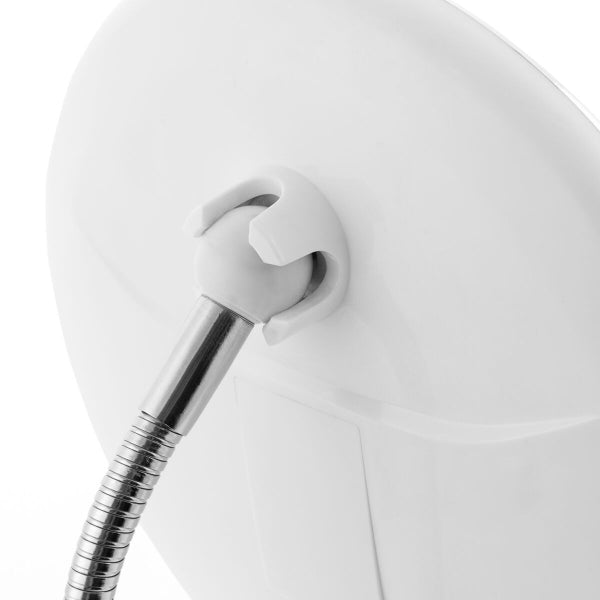 LED magnifying mirror with Flexible Arm and Suction Pad