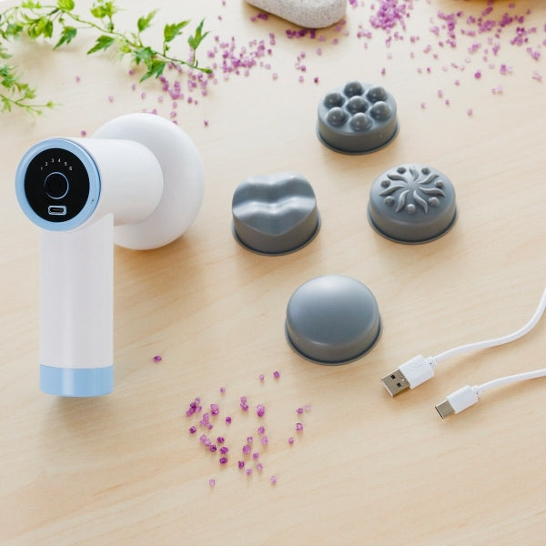 6-IN-1 Rechargeable Anti-Cellulite Massage Gun